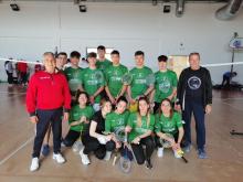 Squadra di badminton dell'IISS Archimede di Rosolini 2021-22